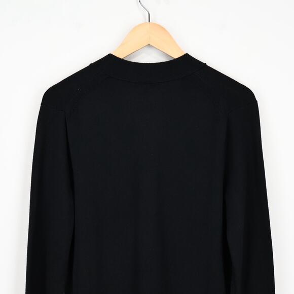 NWT Madewell 100% Merino Wool Relaxed Fit Boyfriend Cardigan True Black Size XS - Picture 7 of 14